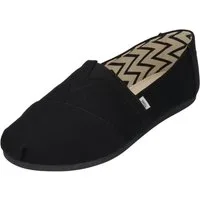 TOMS ALPARGATA WIDE Espadrille Black Black