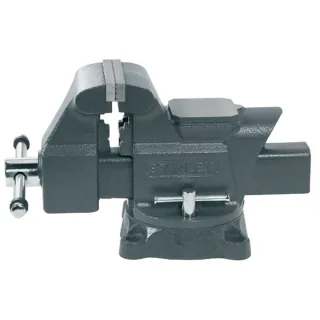 STANLEY Schraubstock MaxSteel schwere Ausführung 100 mm Spannbackengröße - 1-83-066