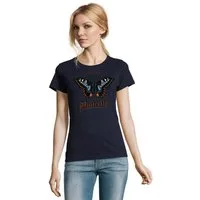 Blondie & Brownie T-Shirt Süßes Schmetterling Butterfly Natur Antisocial Damen Shirt Motiv Damen T-Shirt Butterfly Antisocial Schmetterling Natur Regular Fit Tee