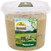 JR Farm Garden Bark-Butter Mehlwürmer 2 kg, für: Vogel