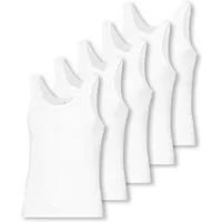 ESGE - Die Wäsche-Macher Unterhemd 5er Pack - Feinripp (Spar-Set, 5-St) Unterhemd / Tanktop - Baumwolle - Ohne störende Seitennähte
