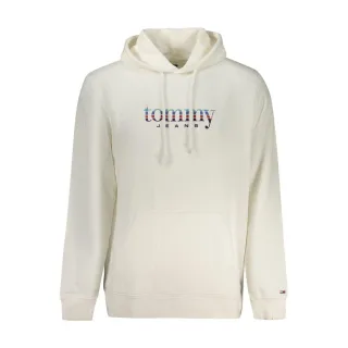 Tommy Hilfiger Weiße Baumwoll-Herren-Hoodie