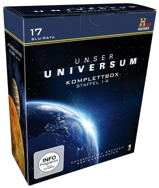 Unser Universum - Die Komplettbox Staffel 1-6 (History) [Blu-ray]