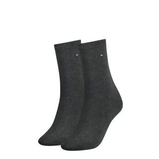 Tommy Hilfiger Socken "TH WOMEN SOCK CASUAL 2P" 2 Paar, 2 Paar tlg. mit flacher Zehennaht