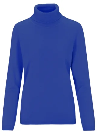 CLARINA - NOS Pullover, Rollkragen - Gr. - 38