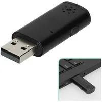 kwmobile Mikrofon USB PC Mikrofon für Laptop oder Desktop PC Notebook Mikrofon (1-tlg), USB A Port Mini USB Mikro für PC aus Kunststoff
