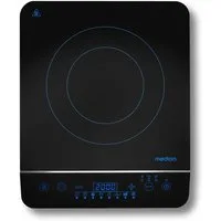 Medion® Einzel-Induktionskochplatte MD 17595, 2000 W Induktionsleistung, automatische Topferkennung, Timer, Temperaturbereich 60 - 240°, Sensor-Touch-Display, 10 Leistungsstufen