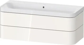 Duravit Happy D.2 Plus c-shaped Set wandhängend Weiß 1175x490x480 mm - HP4349N22220000 HP4349N22220000
