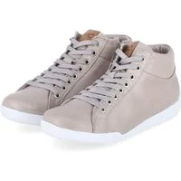 Andrea Conti Andrea Conti 0343619-0535 SILBERGR./ BRANDY Damen Glattleder grey Schnürstiefel