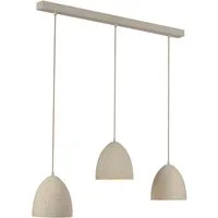 SCHÖNER WOHNEN-Kollektion LED Pendelleuchte TRAVENTA, ohne Leuchtmittel, SCHÖNER WOHNEN Kollektion, Travertinoptik, Downlight