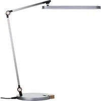 Brilliant LED Schreibtischlampe Officehero, Dimmfunktion, LED fest integriert, warmweiß - kaltweiß, Wireless charging, 1000 lm, dimmbar, CCT