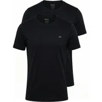 Diesel Rundhalsshirt Slim Fit - UMTEE-RANDAL-TUBE (2-tlg., 2er-Pack) Weiche, atmungsaktive Baumwolle