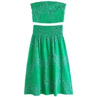 Next Maxirock Bandeau-Top und Maxirock im Co-Ord-Set (2-tlg)