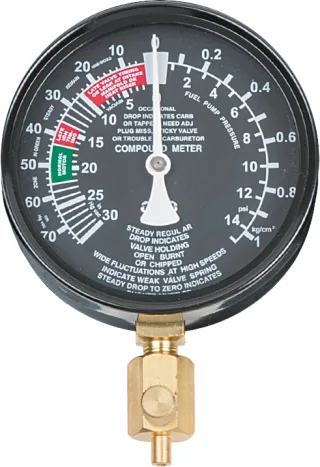 KS Tools Manometer Ø 92mm - 150.3601