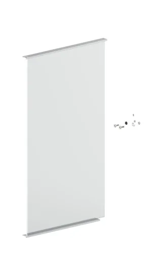 Keuco S-Tür Match 128x2 Ersatzteil SPS 90101 90101170040 li. 399x700mm silb.-elox., 90101170040 90101170040