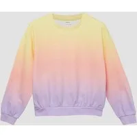 s.Oliver Sweatshirt Sweatshirt Oversize-Sweatshirt mit Farbverlauf