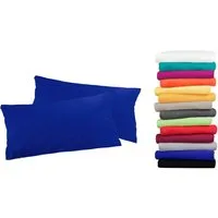 MOON Heimtextilien Kissenbezug / Seitenschläferkissenbezug 2er Pack MOON-Luxury Linon 100% Baumwolle, Linon