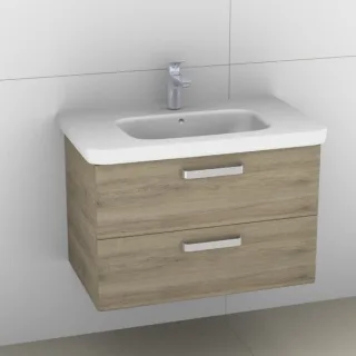 Artiqua 411 Waschtischunterschrank für DuraStyle 232080 Sanremo Eiche quer NB, 411-WU2L-D41-7144-428 411-WU2L-D41-7144-428