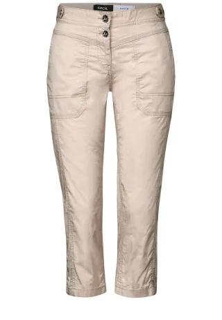 Cecil - Papertouch Hose - Style New York beige - Gr. - 34/22