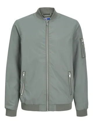 JACK&JONES - JJERUSH BOMBER NOOS JNR Agave Green - Gr. - 176
