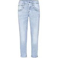 Herrlicher Slim-fit-Jeans Shyra Cropped Cashmere Jeans mit Bio Baumwolle