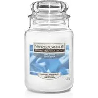 Yankee Candle Duftkerze Yankee Candle Duftkerze Großes Glas Soft Cotton