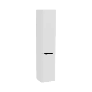 VitrA New Integra Round Hochschrank mit Wäschekorb 40 x 37 x 180 cm (BxTxH) Türanschlag Matt,80015 80015