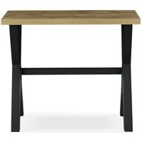 DUBI Möbel Bartisch LOTTE, schweres 4-Fuß oder X-Gestell, Metallgestell, Holztischplatte aus MDF