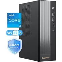 blackview 2026 Mini Desktop PC NEX60 Intel Core 5 16GB RAM 512GB SSD Mini-PC (Intel Intel Core 5, Intel UHD Graphics, 16 GB RAM, 512 GB SSD, Windows 11 Pro, 4K UHD/WiFi 6 gaming PC, Kompakt, Extrem leise)