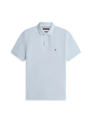 Tommy Hilfiger - Regular fit: Poloshirt blau - Gr. - M