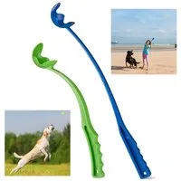 relaxdays Hunde-Ballschleuder Ballschleuder für Hunde 2er Set