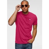 Vans T-Shirt MNLEFTCHESTLOGOTEE mit Halbarm, aus Baumwolle