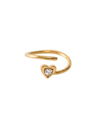 PURELEI Adjustable Heart Ring