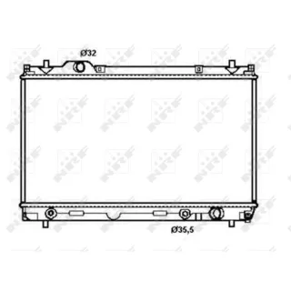 NRF Motork?hler gel?tet Chrysler Neon Dodge Neon 2,0 50256