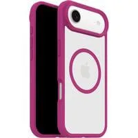 React, Handyhülle transparent/pink, iPhone Air, MagSafe