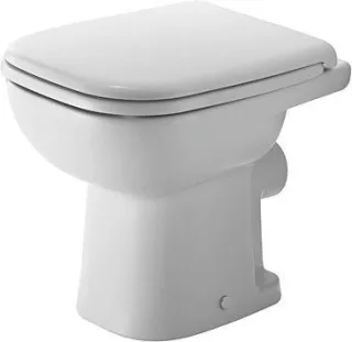 Duravit D-Code Stand WC Weiß Hochglanz 480 mm - 2108090000 2108090000