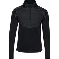 hummel Trainingsshirt HMLBTC WINTER TRAINING HALF ZIP atmungsaktives Material, schnell trocknend, aus Polyester und Elasthan
