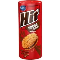 LEIBNIZ Kekse, Bahlsen Hit Cocoa Creme Doppelkeks mit Kakao Creme Füllung 134g