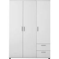 Begabino Babyzimmer-Komplettset Bibo, (Set, 3-tlg., Bett, Wickelkommode, Schrank), Bett + Wickelkommode + 3-trg. Schrank