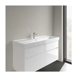 Villeroy & Boch Collaro Waschtisch 4A33C501 1200 x 470 x 160 mm, Weiß Alpin, mit Überlauf
