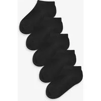 Next Kurzsocken 5 Sneaker-Socken Baumwolle, gepolsterte Sohle (5-Paar)
