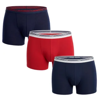 Pack 3 Herren Boxershorts Baumwolle Farben D306XP