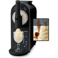 KLAMER Eismaschine 1,5L, 7 Programme (Softeis, Slush, Frapp), Eismaschine & Slush Masch…, 1,5 l, 210 W, Kompressor-Technologie, 7 Programme, Automatische Reinigung