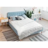 Carpe Sonno Microfaserbettdecke 4 Jahreszeiten Bettdecke Winter Sommer 135x200 155x220 200x200 200x220, Füllung: Thermofill/Hohlfaser silikonisiert, Bezug: Microfaser-Feinbatist, MADE IN GERMANY: Winterdecke + Sommerdecke + Ganzjahresdecke 135x200
