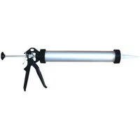 Hanse Syntec Systems Kartuschenpistole Alu Schlauchbeutel-/Kartuschenpresse, 600 ml, (1-tlg), Vielseitig einsetzbar, Hochwertiger Antrieb, Adapter inklusive