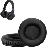 kwmobile Kopfhörer-Schutzhülle 2x Kunstleder Ohrpolster für Pioneer DJ HDJ-CUE1, Ersatz Ohrpolster Kopfhörer Ersatzpolster für Over Ear Headphones