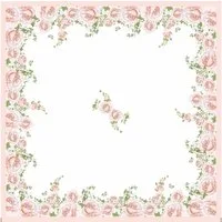 Duni Mitteldecke Mitteldecken 84 x 84 cm 1er Rose Glory