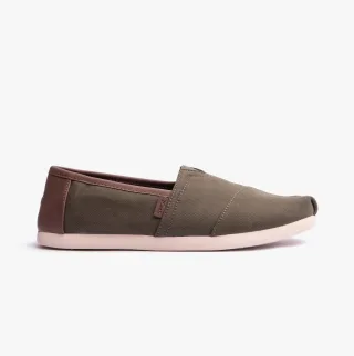 ALPARGATA Herren Espadrilles Dunkel Salbeigrün