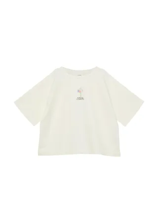s.Oliver - T-Shirt creme - Gr. - 164