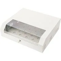 483-mm-Wandschrank, SlimLine 5 HE, IT-Schrank grau, 5 Höheneinheiten